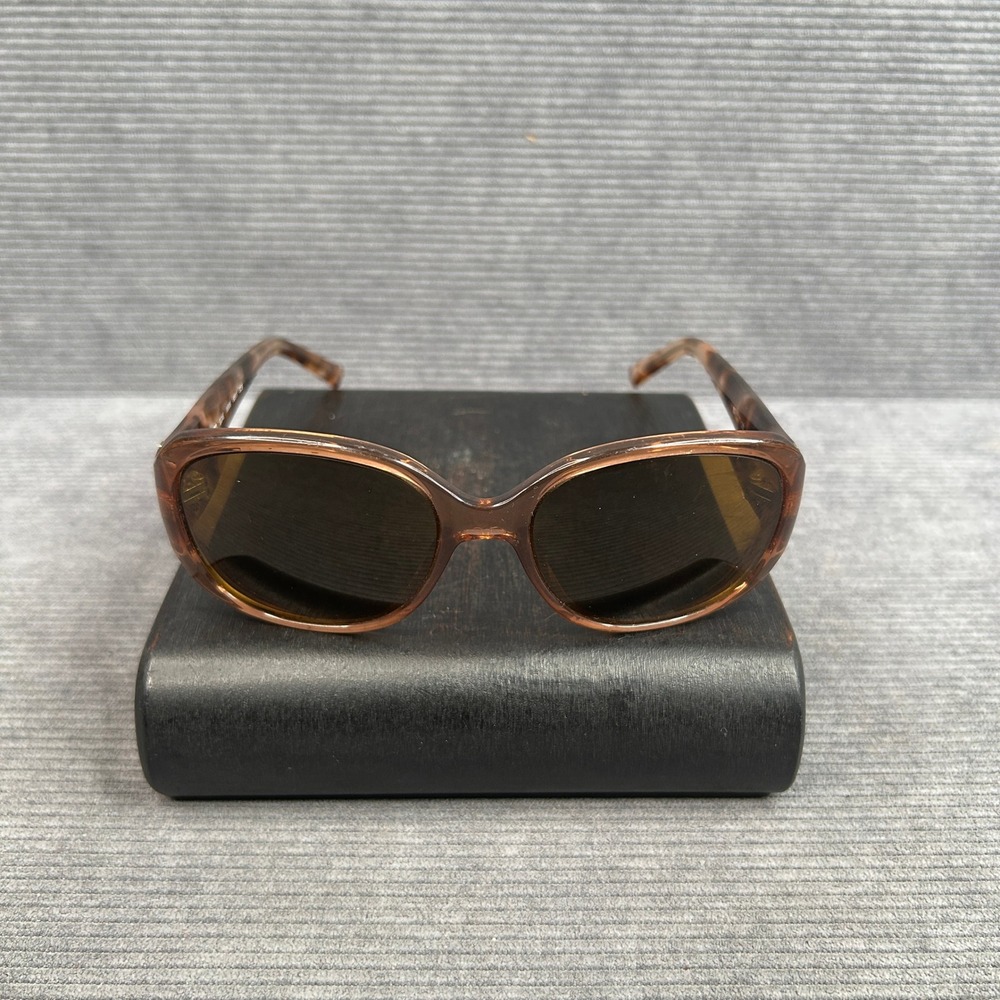 Flower Edie 1006 Brown Tortoise Oval Y2k Sunglasses 57-17-135 Drew Barrymore